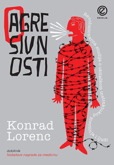 O agresivnosti - autor Konrad Lorenc prednja korica